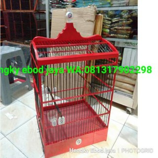 Kandang Burung Cucak Ijo Kacer Anis Kenari Ebod Jaya Shopee