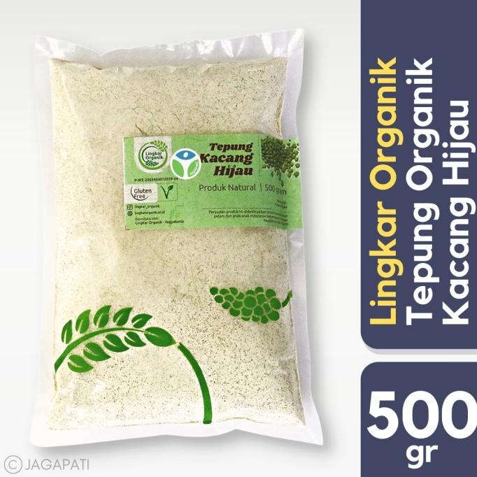 

Promo Awal tahun Lingkar Organik - Tepung Kacang Hijau 500gr - Bahan Pokok Promo Awal tahun