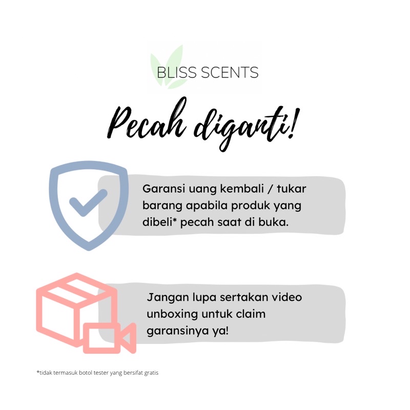 BLISS SCENTS Vanilla Essential Oil Aromatherapy 100% Murni Therapeutic Grade Aromaterapi