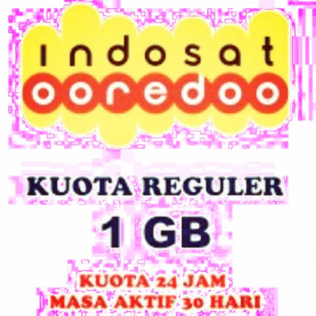 Kota Data Indosat 1GB 3G + 2GB 4G