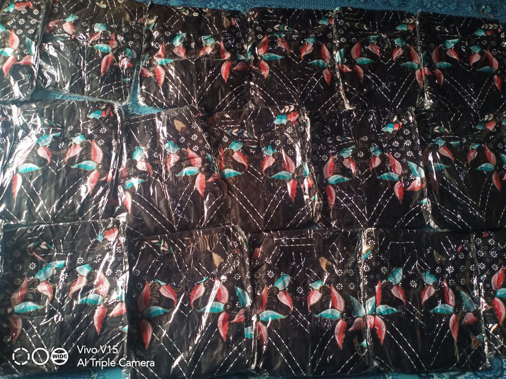 Batik Couple 2575 Model Gamis Katun Soga Batik Prima Gamis Gembul Prasasti