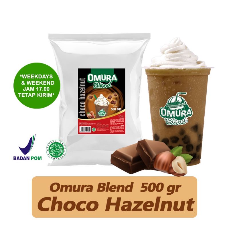 

SERBUK MINUMAN OMURA BLEND CHOCO HAZELNUT 500 GRAM