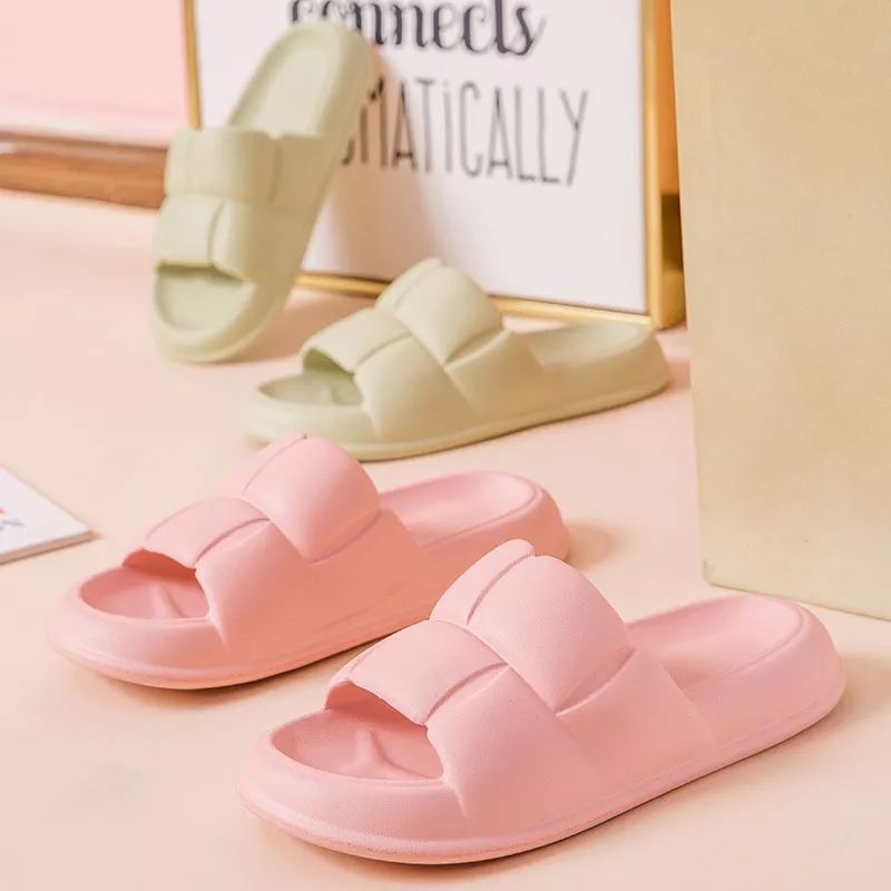 Sandal Korean Wanita Import MINISO Sandal Cewek Sandal Slop Wanita