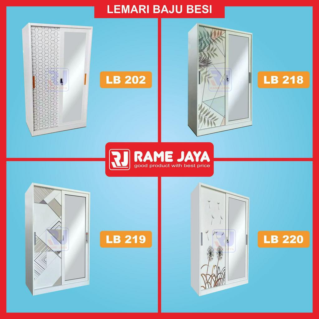 Lemari pakaian besi import harga pabrik khusus kota malang