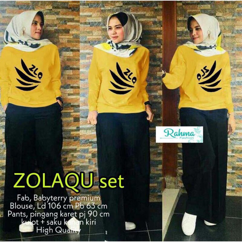 ZOLAQU SET BY RAHMA