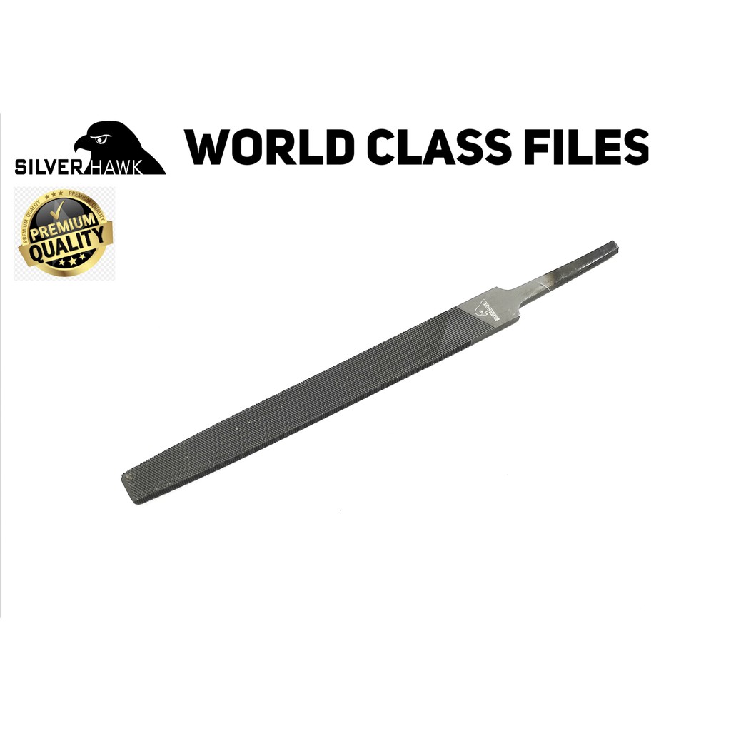 Silver Hawk Kikir Flat 6&quot; Kasar Kikir Plat 6 inchi Flat Bastard Files