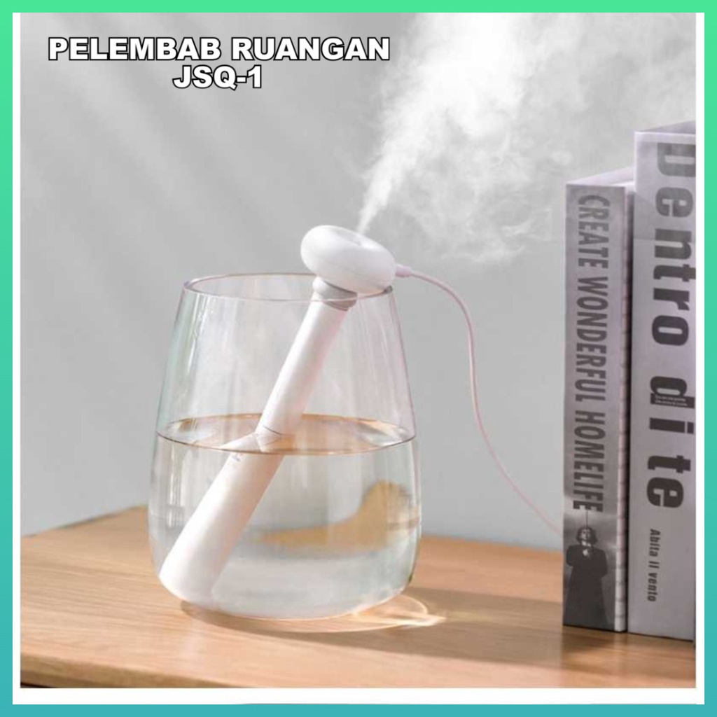 Pelembab Ruangan Penjernih Udara Air Sejuk Humidifier Aroma Diffuser JSQ-1