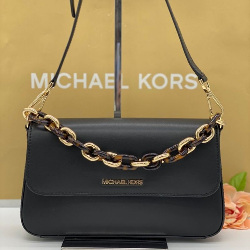 MK Sofia Medium Flap Shoulder Vegan Faux Leather
