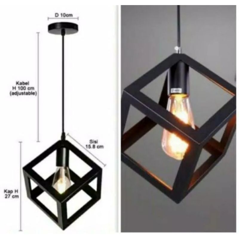 lampu hias gantung dekorasi minimalis