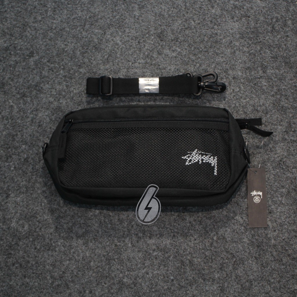 tas slempang stussy waist bag stussy original
