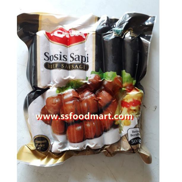 

[DISC NO FREE] Yona Sosis Sapi Bakar isi 12 pcs 500 gr