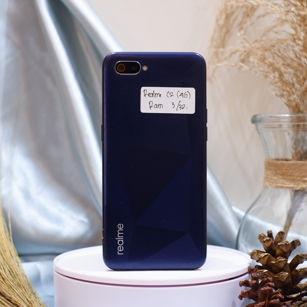 Realme C2 RAM 2/16 2/32 3/32 Fullset - Hp Bekas Second