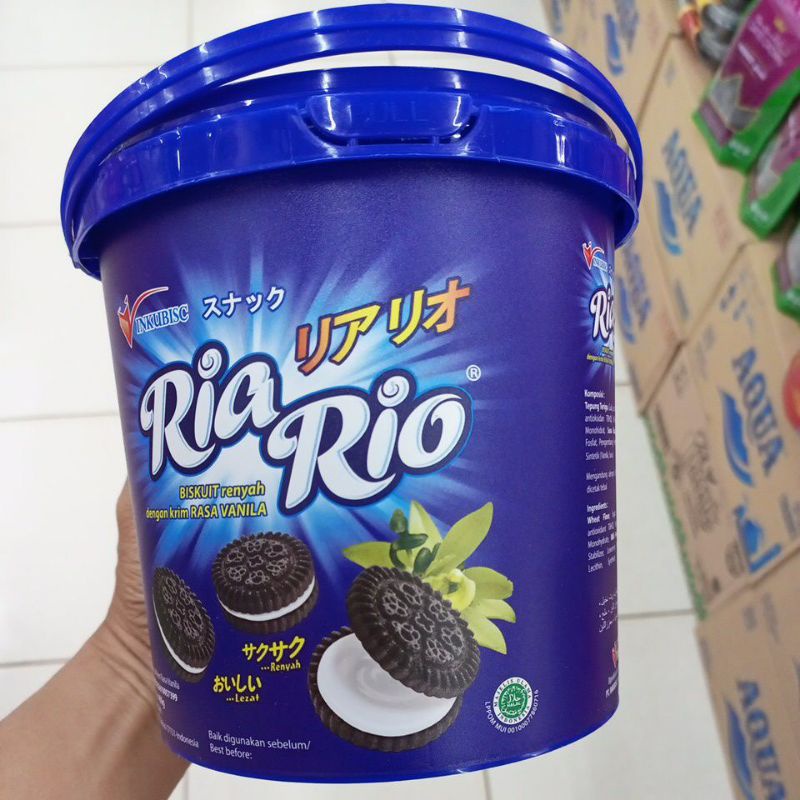 Inkubisc Ria Rio Biskuit  Krim Vanila 400g