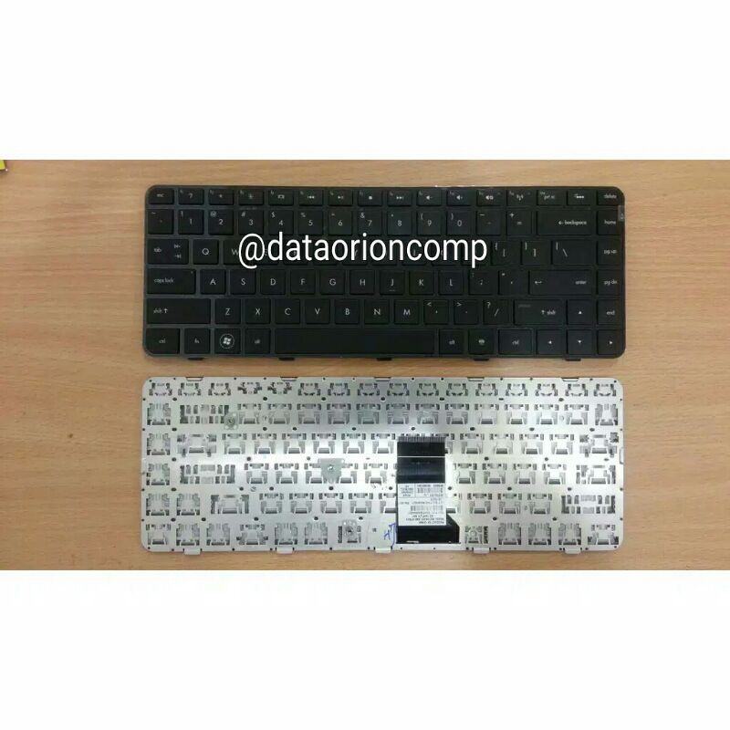 KEYBOARD HP DM4 DV5-2000 DM4-1000 NON FRAME BLACK