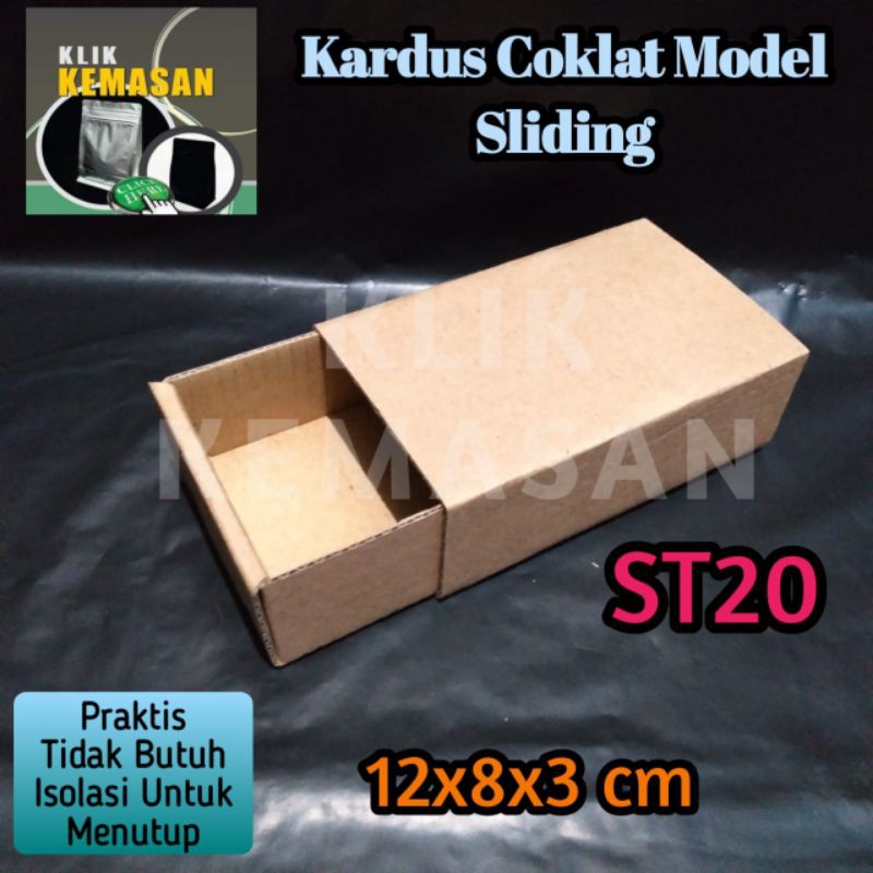

KOTAK SLIDING ST-20 COKLAT KARDUS KARTON BOX HP AKSESORIS SOUVENIR