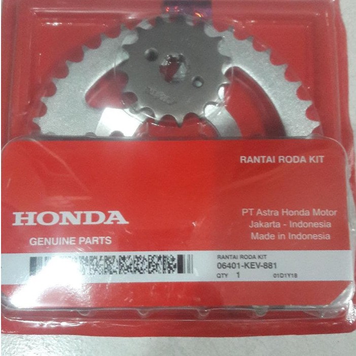 Gear set Honda Supra x Lama Gearset Supra X lama