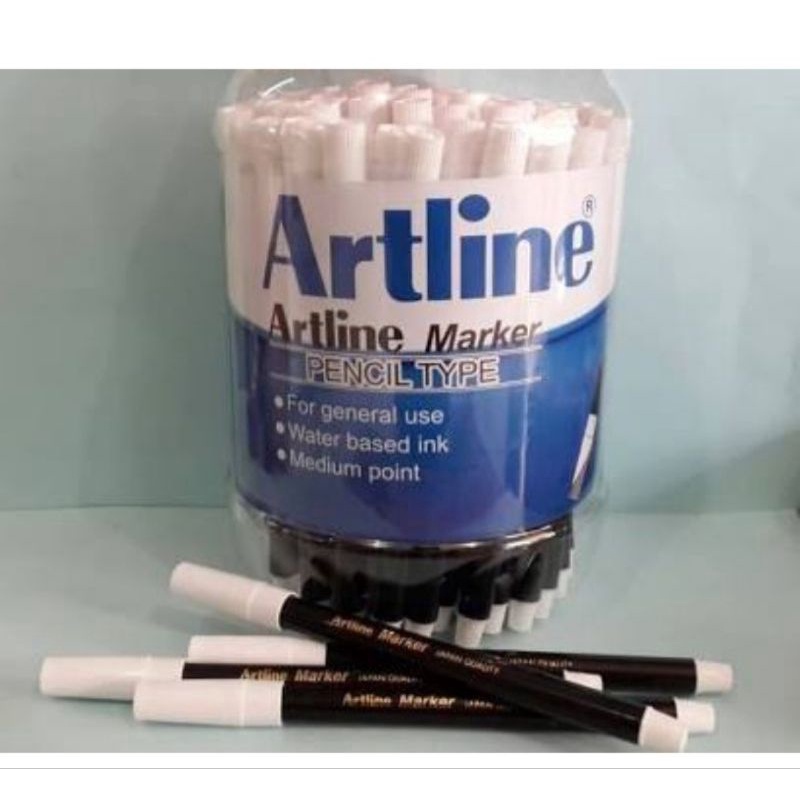 

TERBAIK TOPLES 72 PC SPIDOL ARLINE PERMANEN KECIL BIRU,MERAH,HITAM