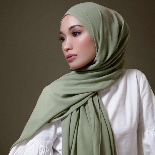 PASHMINA INNER 2IN1 PASMINA INSTAN DALEMAN CIPUT  TERBARU DIAMOND TERMURAH 185 x 70 TEPI JAHIT-3