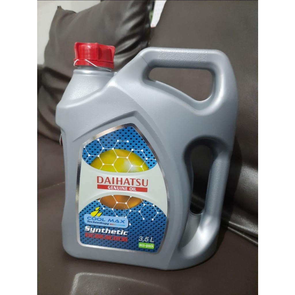 OLI MESIN DAIHATSU 10W-40 API SN SYNTHETIC - 1 GALON - 3.5 LITER