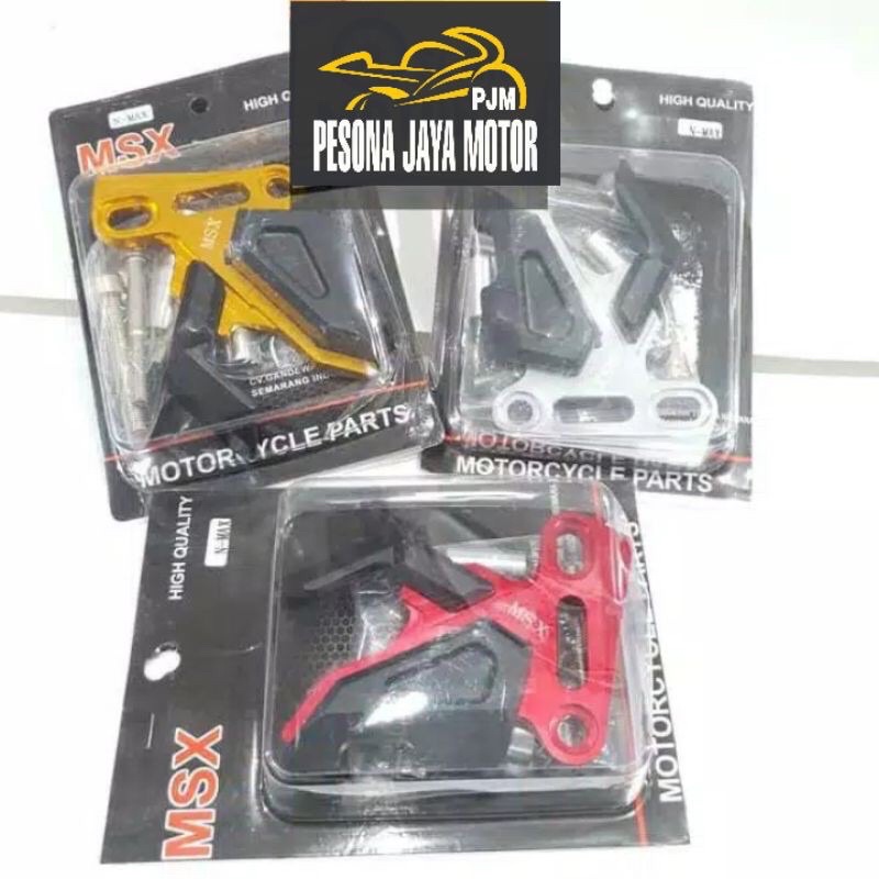 Tutup Kaliper MSX Full CNC Cover Pelindung Kaliper Universal Buat Nmax/Nmax New/Aerox/Lexi/Xmax/Vixion/R15/Mio125