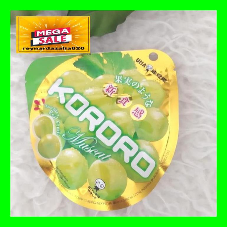 

Chrnar Kororo Uha Jelly Candy Grape & Muscat Dari Jepang - Grape Chch50D