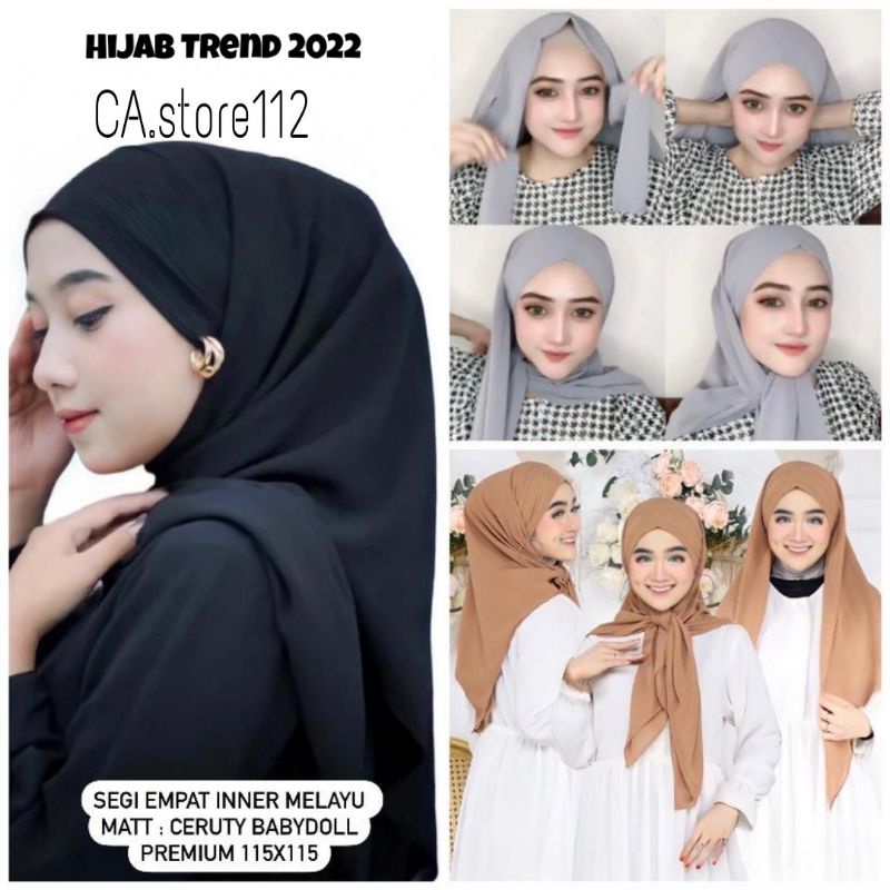 SEGI EMPAT INNER MELAYU CERUTY BABYDOLL PREMIUM TERPOPULER TERBARU 2022