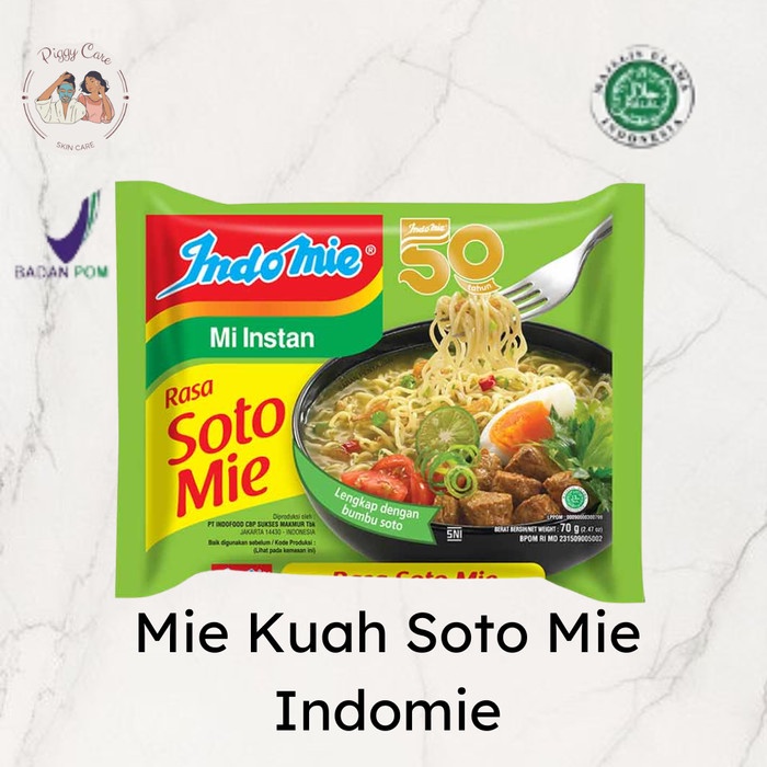 

INDOMIE KUAH SOTO MIE 1PCS Mie Instan Mi Kuah Sotomie 70gram