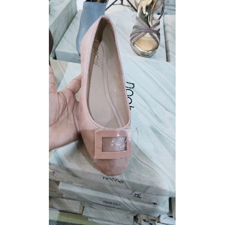 Noche Flat Shoes Pink