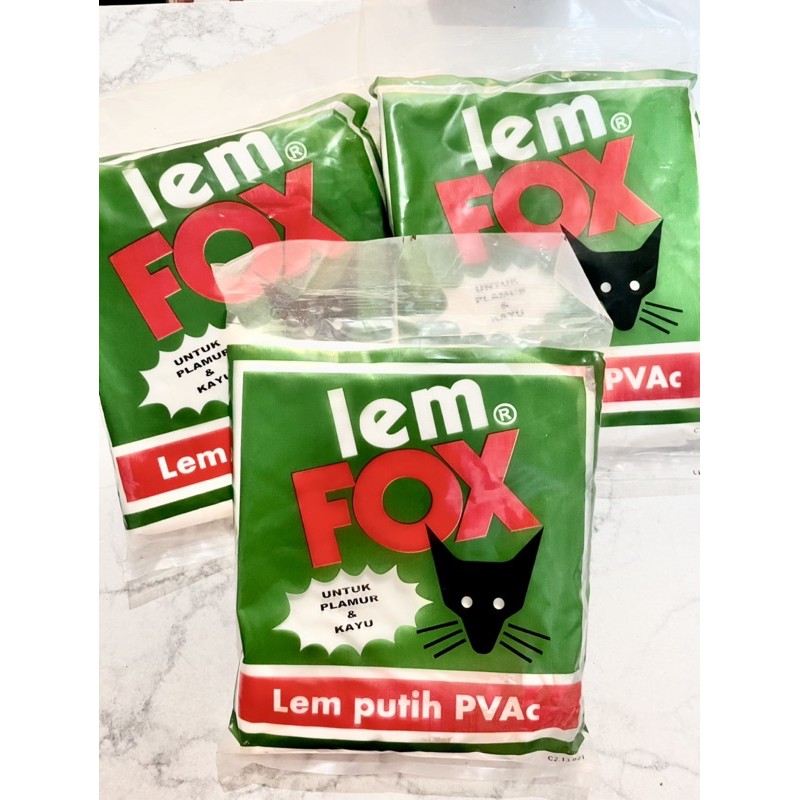 

Lem fox putih / lem putih pVAc / refill