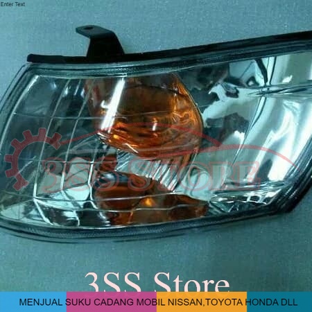 Lampu Depan Head Lamp Headlamp Sen Kristal Chrome Corolla Allnew AE111