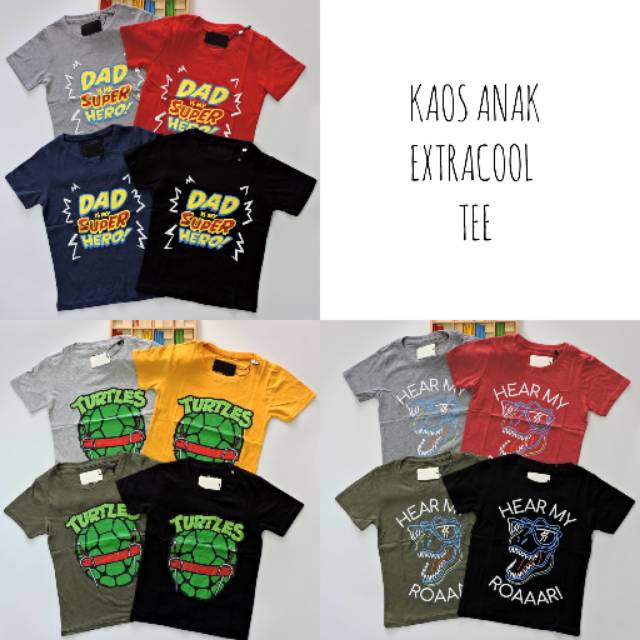 KAOSKU - KAOS ANAK EXTRACOOL TEE NEW (PREMIUM INDO BRAND)