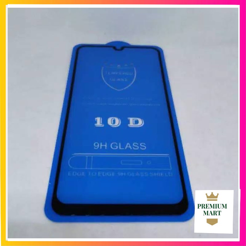 Tempered glass 10D REALME C12/ 5i/C1/C15/C11/X2 PRO/C2/C3/3 PRO full screen premium [PREMIUMMART]