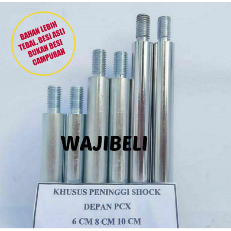PENINGGI TAMBAHAN SAMBUNGAN SULING SHOCK SKOK SHOK SOK DEPAN HONDA MATIC PCX B