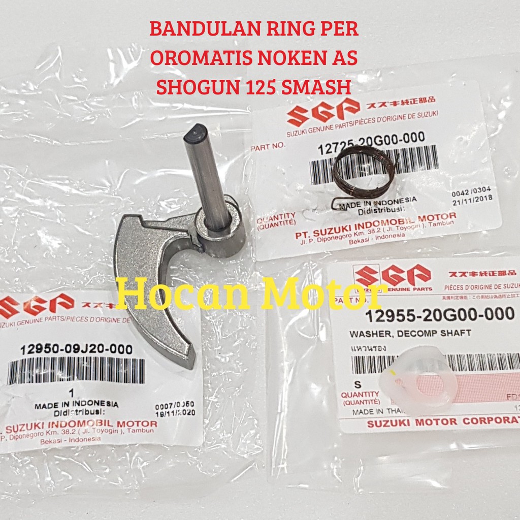 BANDULAN OTOMATIS NOKEN AS SET SMASH SHOGUN 125 SHOGUN 125 SP FL NR RR SMASH NEW ARASHI ASLI SGP