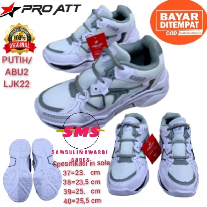 SEPATU SNEAKERS PRO ATT TERLARIS/SEPATU  SPORT PEREMPUAN