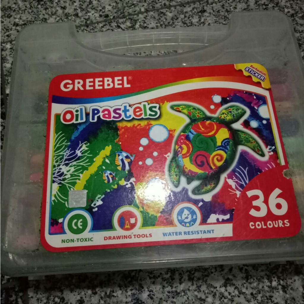 

Oil pastel Greebel (36 colours)