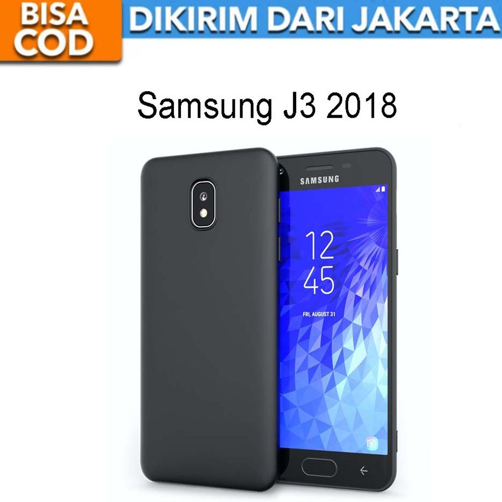 SoftCase Black Matte for Samsung Galaxy J3 (2018)