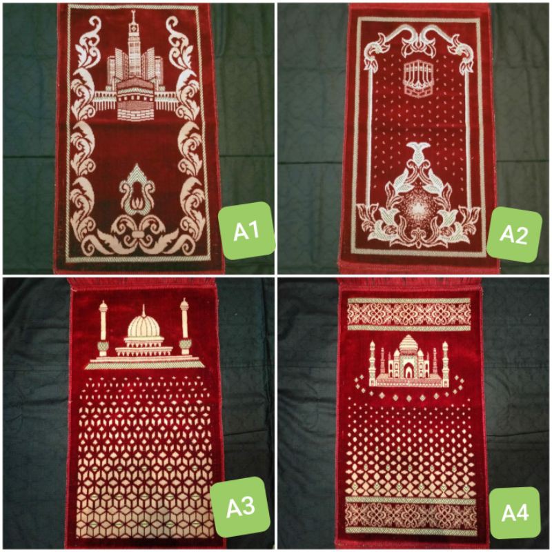 Sajadah Mini / Sajadah Muka Musafir Turki