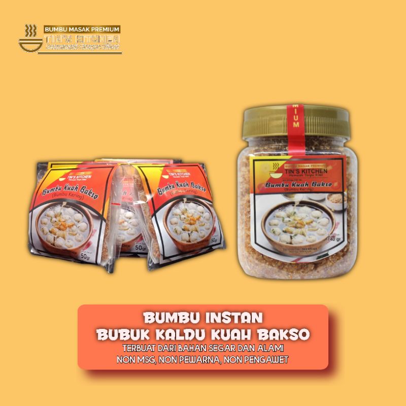 

Tin's kitchen BKB bumbu Kaldu instan kuah bakso homemade