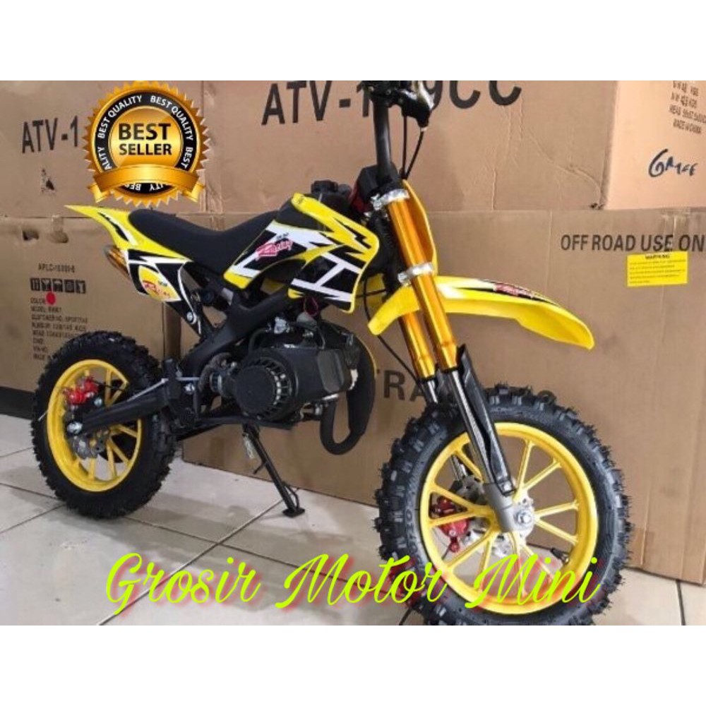 Jual MOTOR MINI TRAIL MT2 50CC MESIN 2TAK Berkualitas