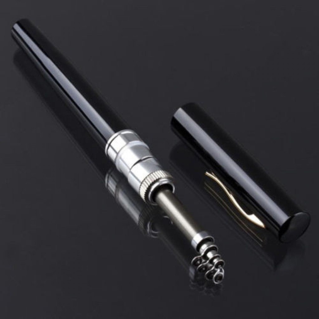 Hot Promo ! Mini Portable Extreme Pen Fishing Rod Length 1.5M