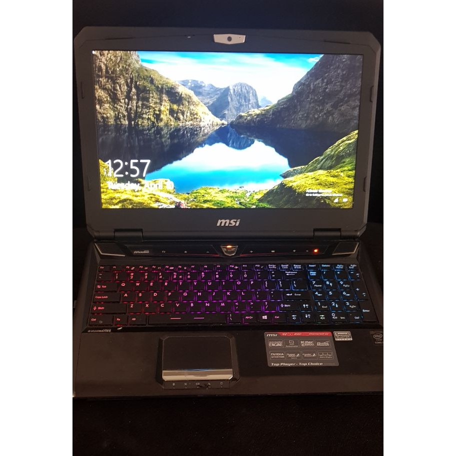 Msi GT60 970m Ssd laptop Gaming notebook Rog Alienware gs60 acer gf63