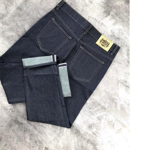 ✅ DENIM SELVEDGE BLACK INDIGO 15 OZ