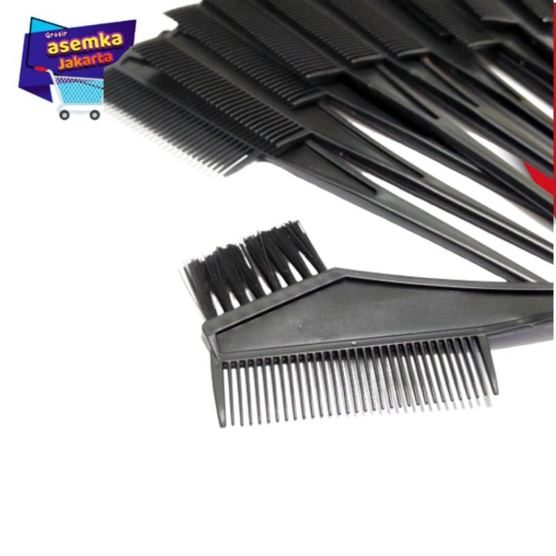 Sisir Semir Rambut Kuas rambut grosir 12pcs