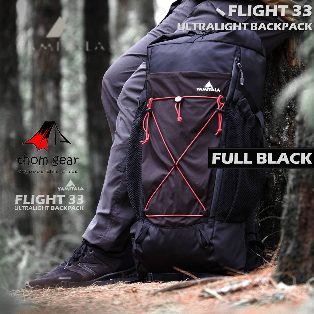 Tas Ransel Backpack Tas Carrier Tas Camping Hiking Gunung Kemah Outdoor Yamitala Flight 33 Waterproof Anti Air Original Thomgear Paiton Probolinggo