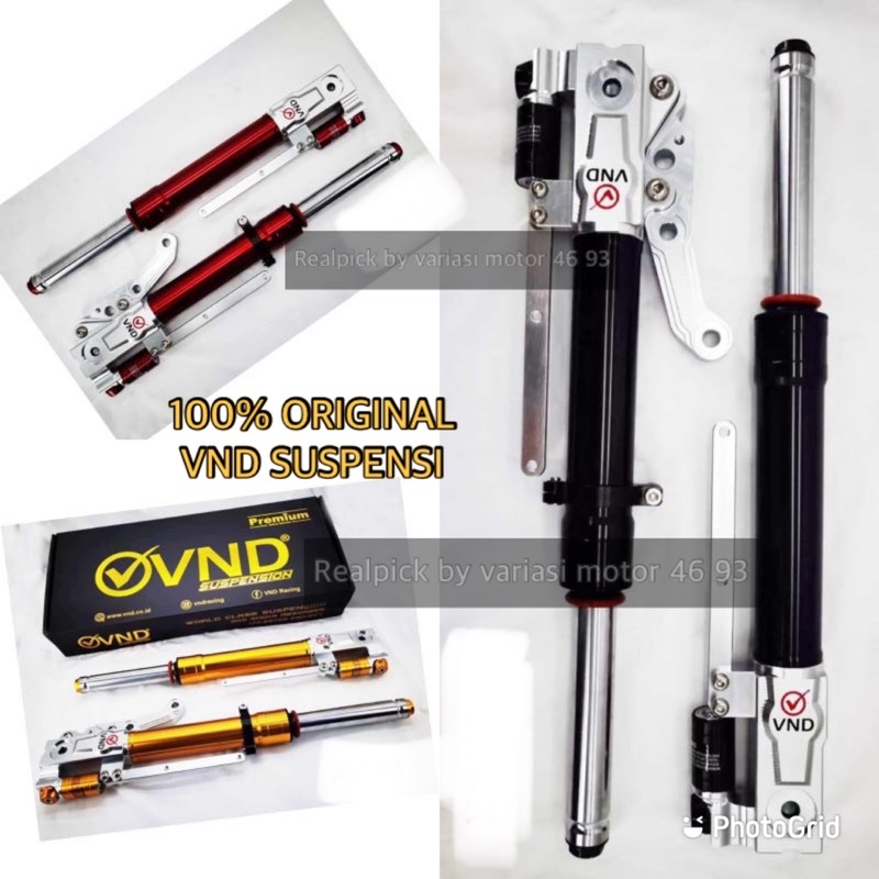 shock depan vnd ak111 aerox / new aerox conected vnd original shock AK111B1