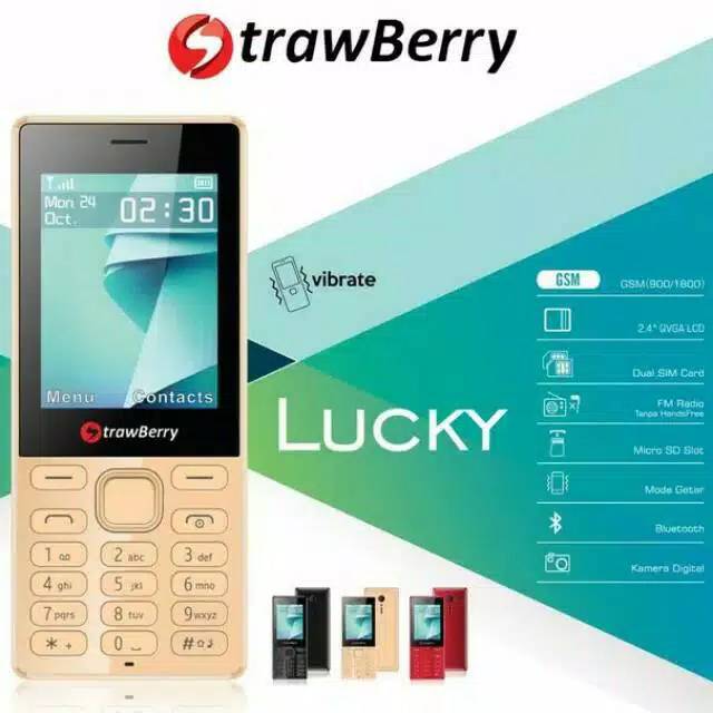 HP STRAWBERRY ST28 LUCKY HP CINA MURAH ORIGINAL
