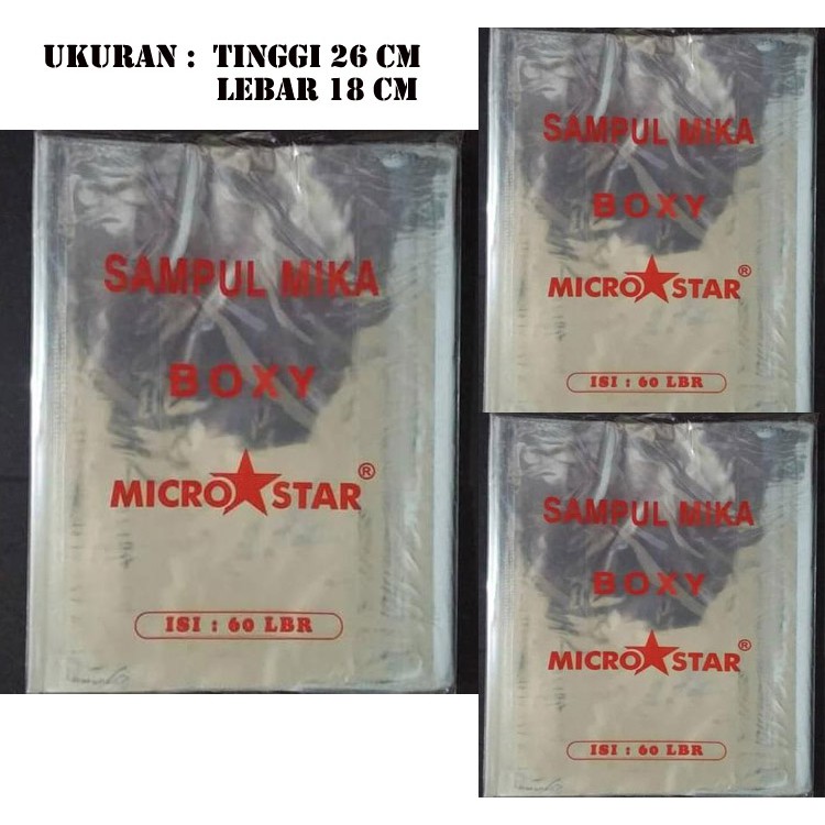 

Sampul Buku Pelajaran 26 cm x 18 cm Per 10 Pcs