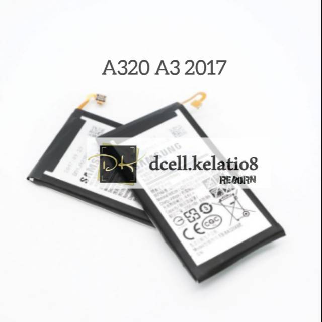 Baterai Batre Samsung A3 2017 A320