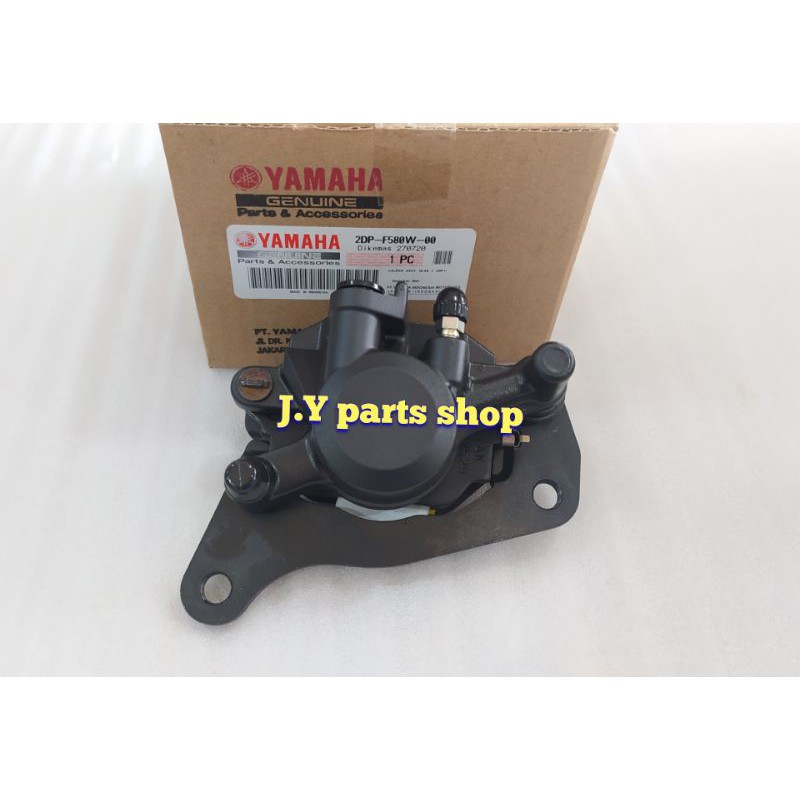 PALA BABI KALIPER CALIPER REM BELAKANG ASSY HITAM DOFF  NMAX N MAX LAMA OLD YGP 2DP-F580W-00